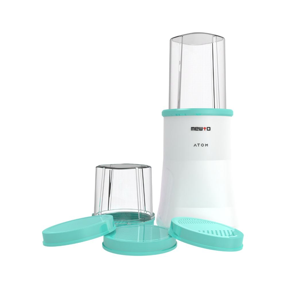 Mewto Atom Nutri Blender 400W Copper Motor, 2 Jar